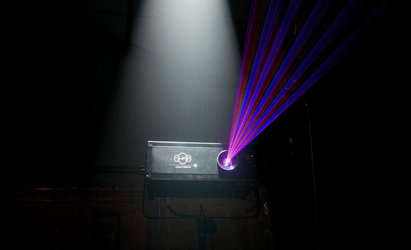 Laser projection system